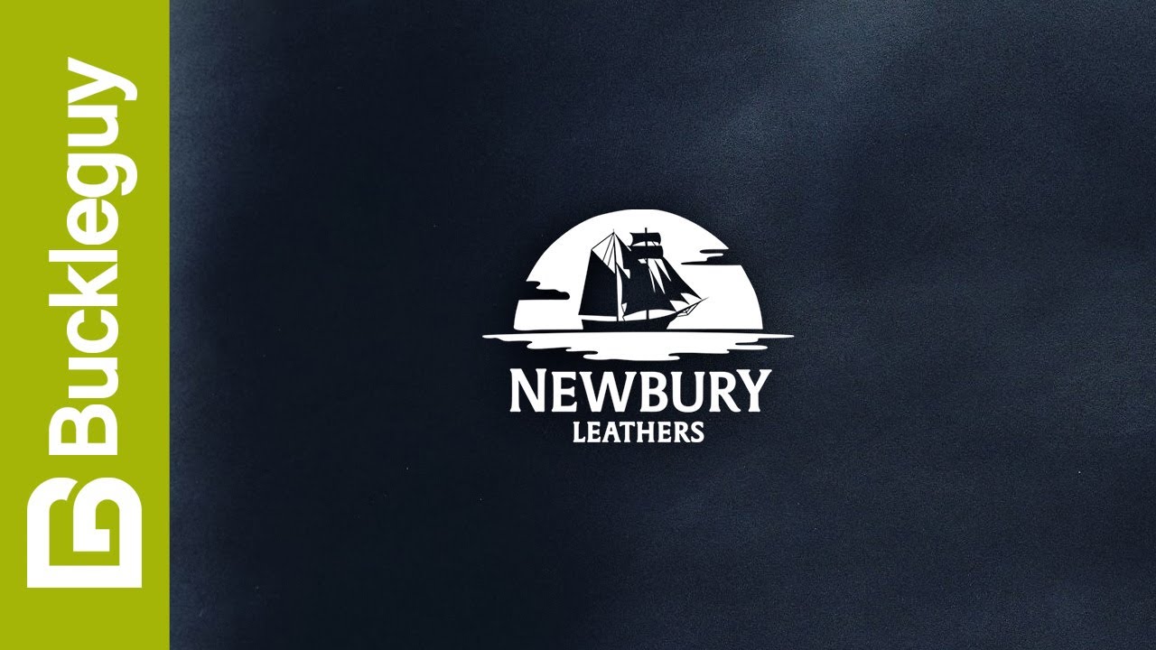 Newbury Leathers, Balmoral | Navy | USA Leather Demo