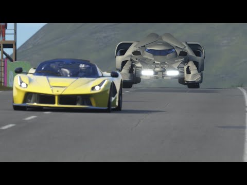 Batmobile vs Hypercars #2 at Highlands