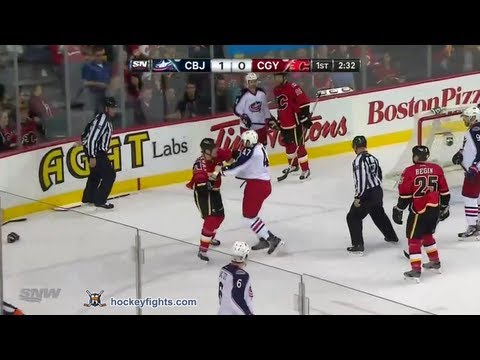 Dalton Prout vs Tim Jackman Mar 29, 2013
