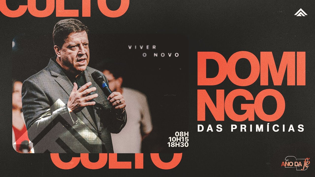 Culto ao Vivo DOMINGO 08h00 | 02/02/2025 | Pr. Jocymar Fonseca
