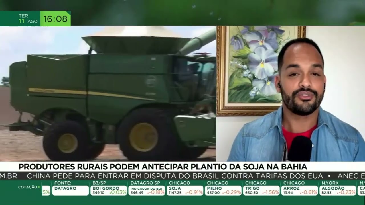Produtores rurais podem antecipar o plantio da soja na Bahia