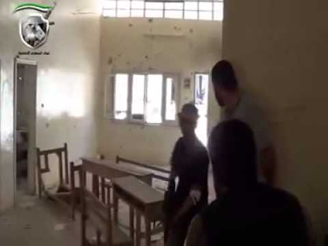 استهداف  قوات النظام من قبل لواء المهام في المشفى الوطني في محافظة درعا