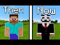 Minecraft Kids: Then VS Now