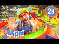 Blippi Visits An Indoor Playground Kinderland Blippi And Meekah Best Friend Adventures