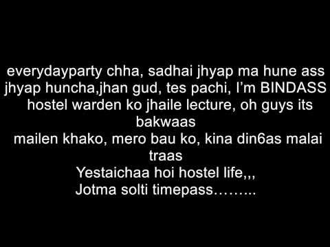 Hostel Song Yestai Xa Jivan Mero (Rizen ft Baggy)