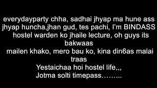 Hostel Song Yestai Xa Jivan Mero (Rizen ft Baggy)