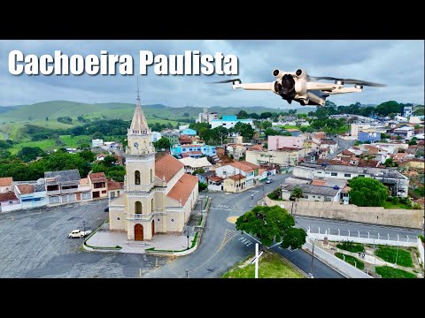 Cachoeira Paulista (SP), vista do alto. Imagens com drone DJI Mini 3. 