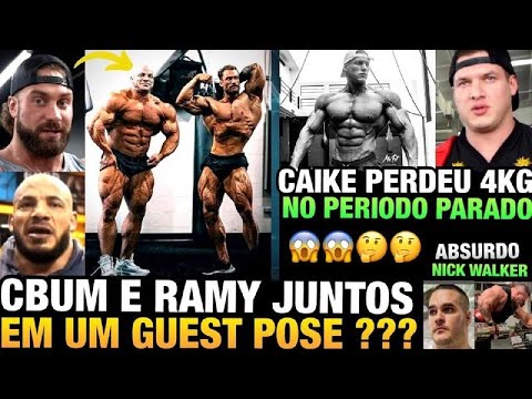 CBUM E BIG RAMY VÃO REVELAR OS SHAPES EM MAIO ? + CAIKE FALA SOBRE PERDA DE PESO NA LESÃO E MAIS