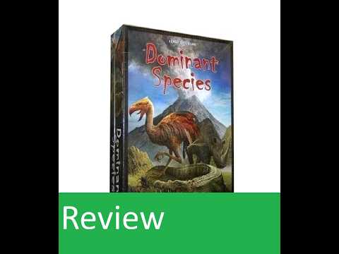  Dominant Species - Review