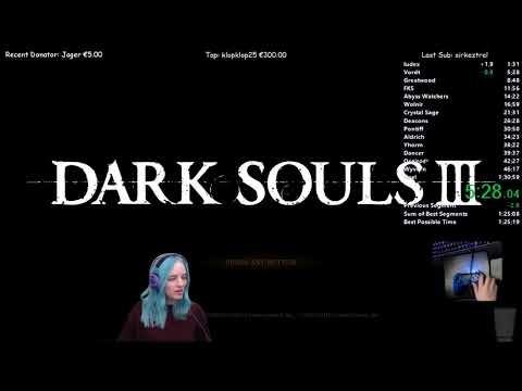 Dark Souls 3 All Bosses PB 1:28:43
