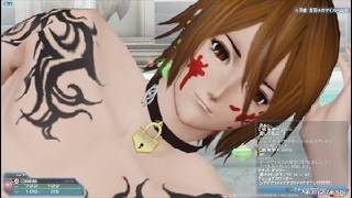 【天使美羽】自キャラの乙坂有宇くん添い寝【PSO2ファンタシースターオンライン2】