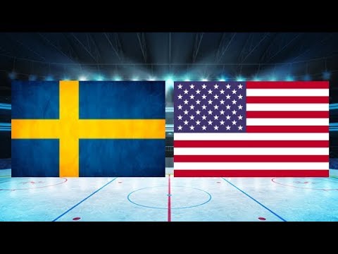 Sverige mot USA (4-2) – Jan. 5, 2018 | Höjdpunkter/Mål | Junior VM 2017/18 SemiFinal