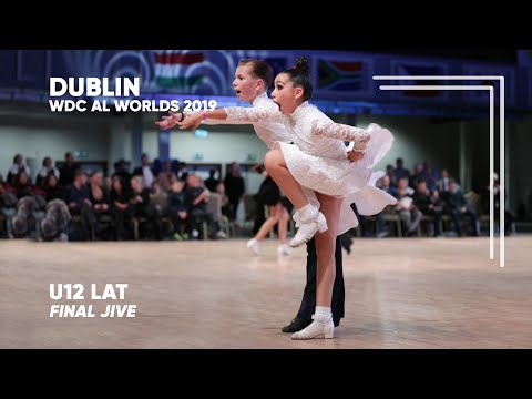Leo Kolmykov - Abigail Gekker, USA | 2019 Dublin | World U12 LAT - F J