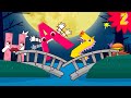 London Bridge Is Falling Down With Monster ABC L Nursery Rhymes For Kids L Halloween L ZooZooSong