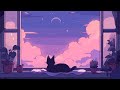 Peaceful Night On The Rooftop With My Cat Lofi Hip Hop Mix Chill Beats To Relax Study To