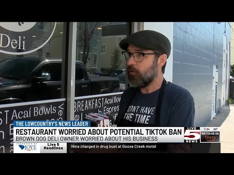 VIDEO: Charleston restaurant concerned about possible TikTok ban