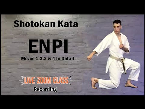 Enpi Kata Tutorial Moves 1 to 4 In Detail