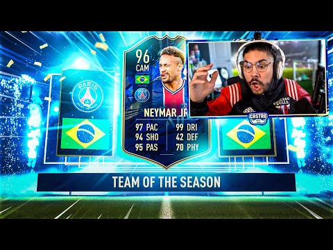 WE PACKED 96 TOTS NEYMAR!! FIFA 21