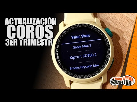 COROS | Novedades actualización octubre 2024