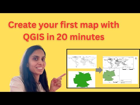 Beginner QGIS Tutorial: Study Area Map in just 20 minutes