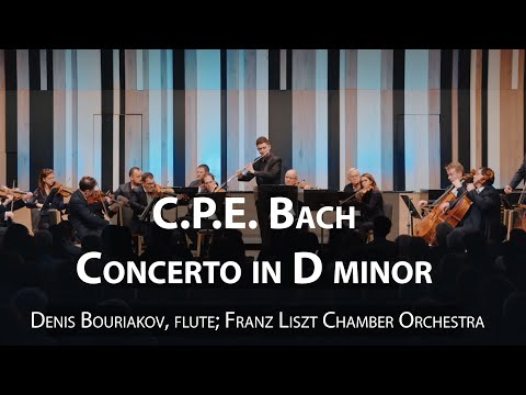 C.P.E. Bach: Flute Concerto in D Minor, Wq. 22, H. 425