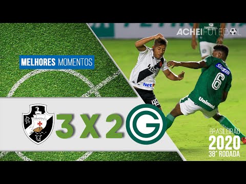 VASCO 3 X 2 GOIÁS | MELHORES MOMENTOS | 38ª RODADA 25/02/2020