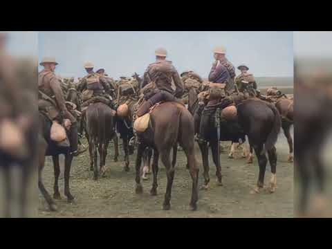 The Battle of Arras (1917) in Spectacular #Color | #WWI #Upscaled #50fps Footage - Battlefield 1 OST