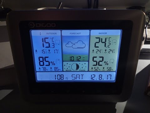 GadgetsFromChina - Unpacking Digoo DG TH8888 Pro Weerstation