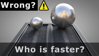 Time to Discuss: Is This Animation’s Result Wrong? ⚠️ Physics of Motion on an Inclined Plane | C4D4U