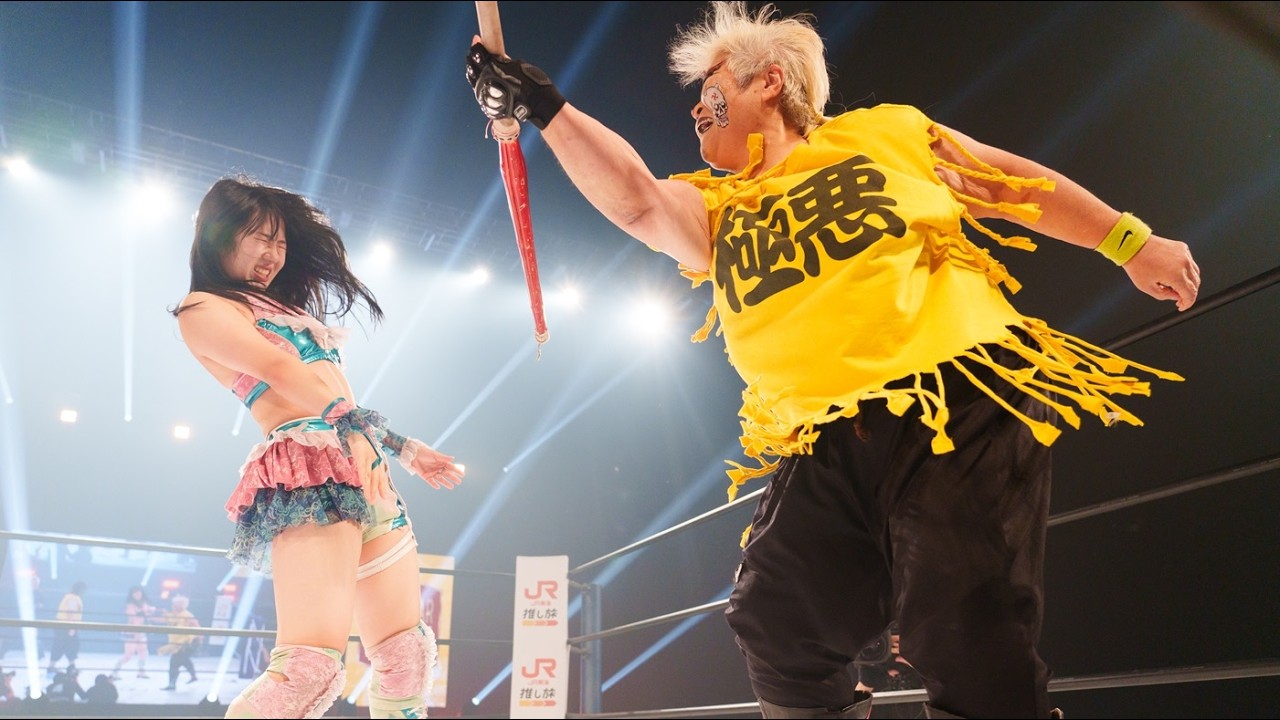 【スターダム】打倒・極悪女王!玖麗さやかがダンプ松本へのリベンジ狙う!ダンプ松本&ZAP&刀羅ナツコ vs 安納サオリ&なつぽい&玖麗さやか! -1.3有明大会-【STARDOM】