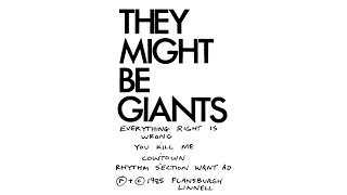 They Might Be Giants - Rhythm Section Want Ad (Demo) [1985 Promotional Demo Tape #3]