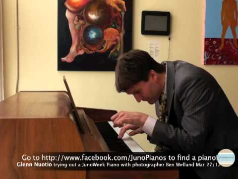 Glenn Nuotio  Ottawa  Juno Pianos March 27, 2012 La Nouvelle Scene Juno Awards