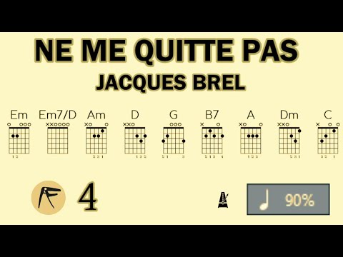 Ne Me Quitte Pas - Jacques Brel