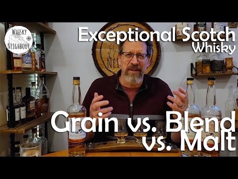 Exceptional Scotch Whisky. A walk through Grain, Blend, and Malt