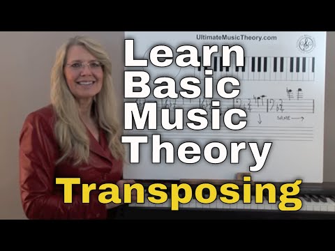Transposing - Music Theory: Lesson 10  - UltimateMusicTheory.com