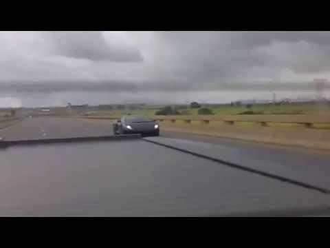 Lamborghini Gallardo LP 550-2 (Stock) vs 415kw Chev Lumina SS UTE