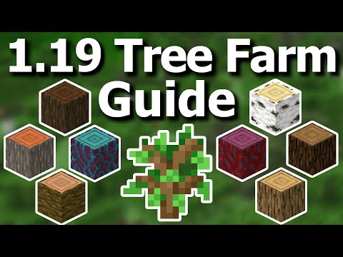 The Ultimate Minecraft 1.19 Wood / Tree Farming Guide | 7+ Farms to Grow Trees and Farm Wood
