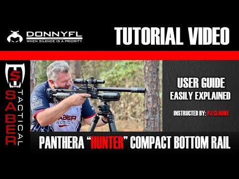 Hunter Compact Bottom Rail Installation for the FX Panthera