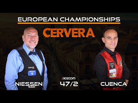 2025 European Championship Classics - 47/2 - Patrick NIESSEN vs Raul CUENCA (1 INNING)