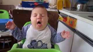 BLW Baby Yavor GAGGING (thank you for the correction - not choking) 2014 06 20