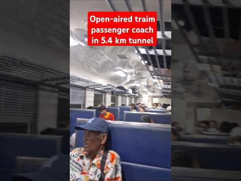 รถไฟชั้น 3 ในอุโมงค์ผาเสด็จ : Sound of 3rd class carriage in a  long underground tunnel (5.4 km)