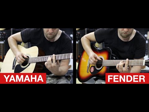 Yamaha F310 vs Fender FA-125 🎸 Guitar PARTY