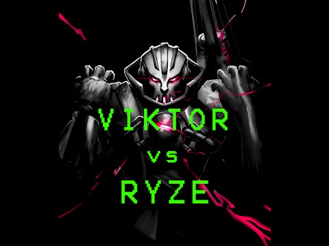 Reworked Viktor vs Ryze mid, full-length match with commentary