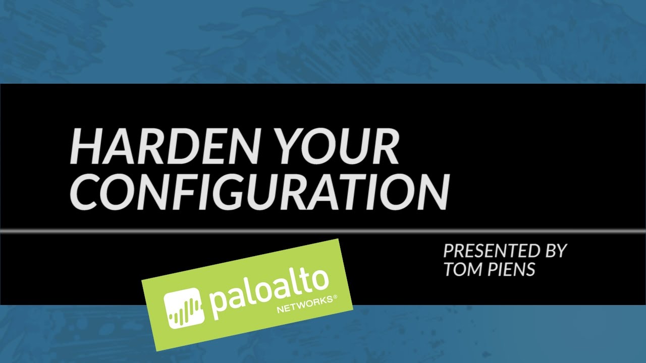 Tutorial: Harden Your Configuration