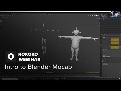 Rokoko Webinar: Introduction to Blender Mocap