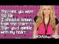 Hannah Montana - Que Sera (Lyrics Video) HD ...