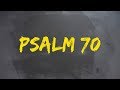 PLASTER MIODU. Psalm 70: Rumieńce