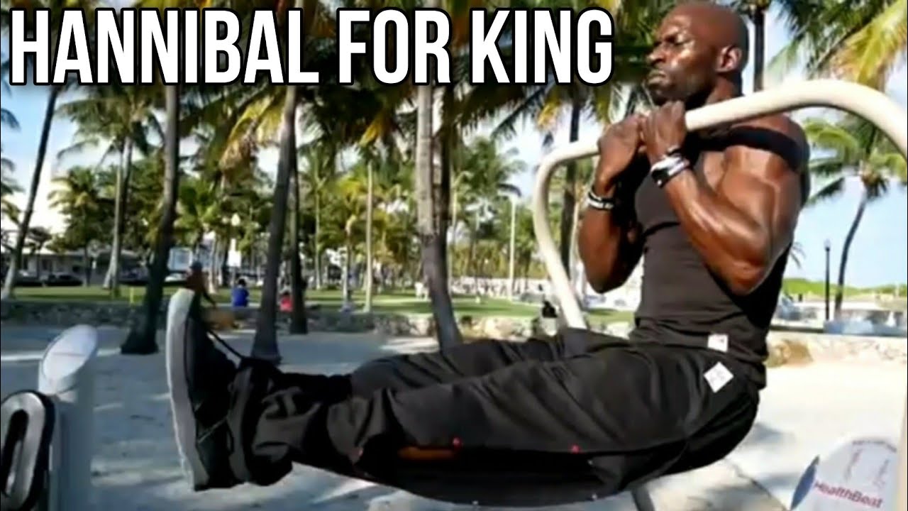 ГАННИБАЛ ФОР КИНГ МОЩНЕЙШАЯ ТРЕНИРОВКА НА ТУРНИКАХ И БРУСЬЯХ