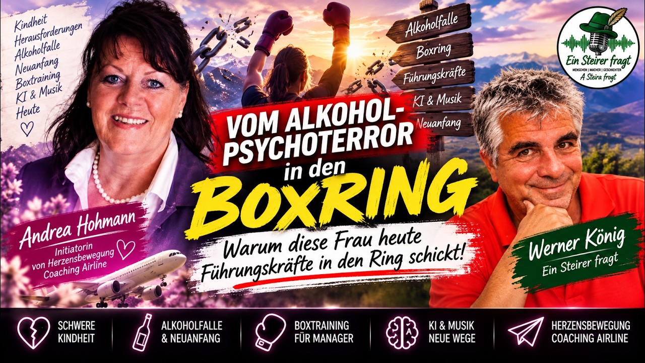 Vom Alkohol-Psychoterror in den Boxring – Andrea Hohmann im Interview