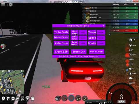 Чит для Vehicle Simulator